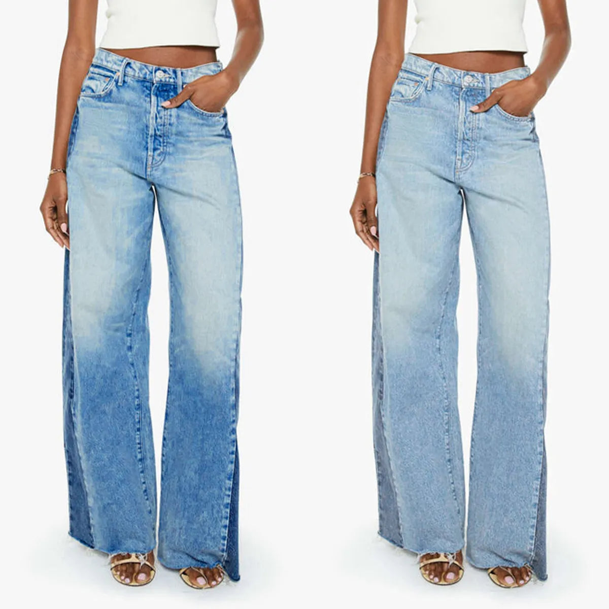 The Pipe Dream Button Sneak Fray Jean