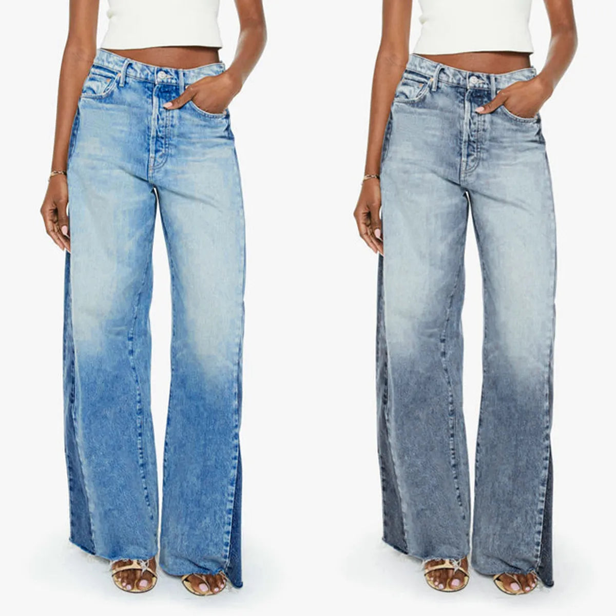 The Pipe Dream Button Sneak Fray Jean