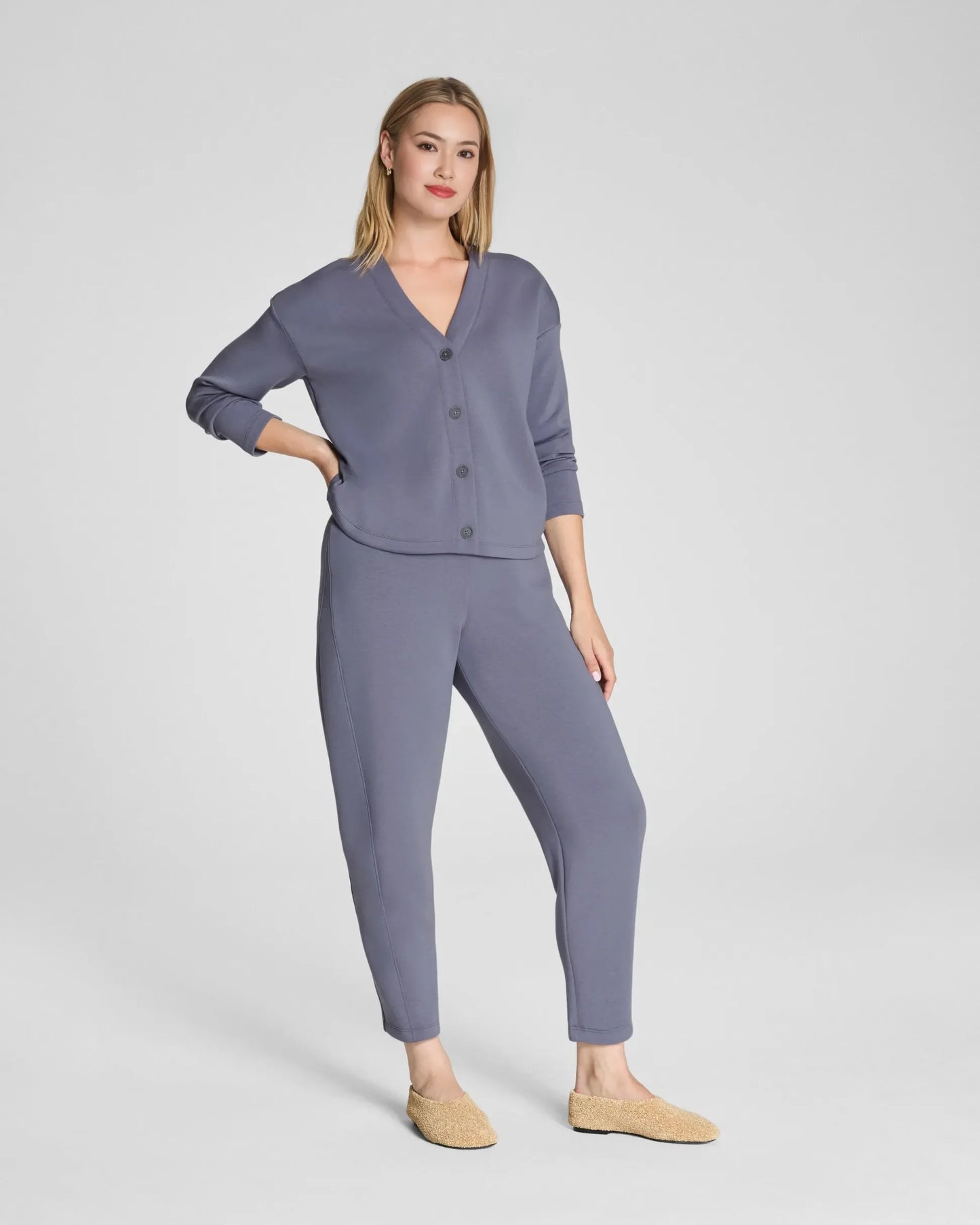 AirEssentials Cardigan Barrel Pant Set