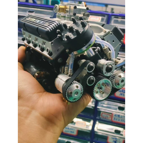 Gasoline OHV V8 Small-block Engine Model Kits